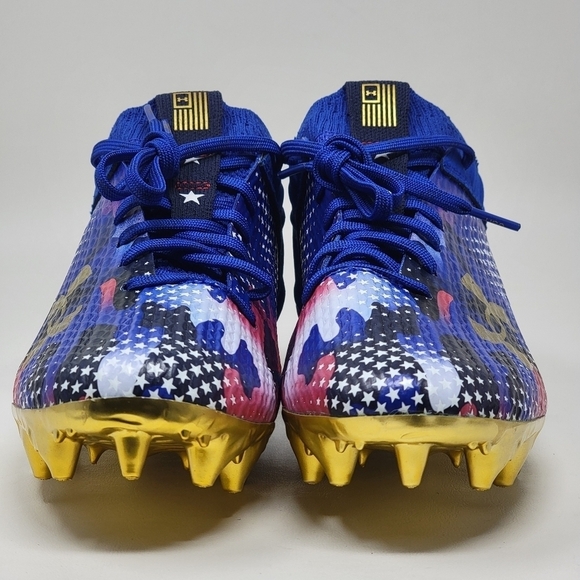 Under Armour Men’s UA Spotlight 4 MC USA Football Cleats 3027307-400 Size 8 New main image 10